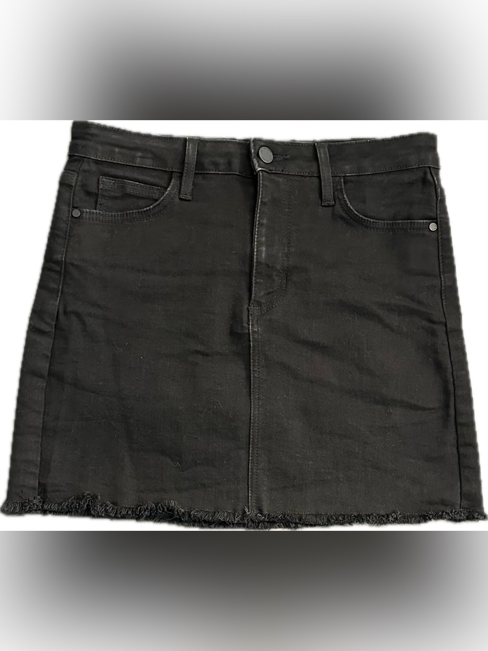 JustBlack Black Denim Skirt